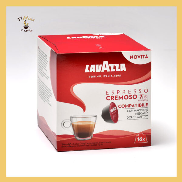 Lavazza espresso cremoso compatibile dolce gusto Timax Caffè