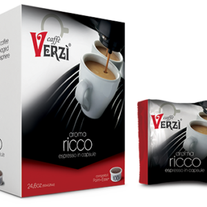 80 Capsule Caffè Verzì Ricco Compatibili Caffitaly - La Brasiliana